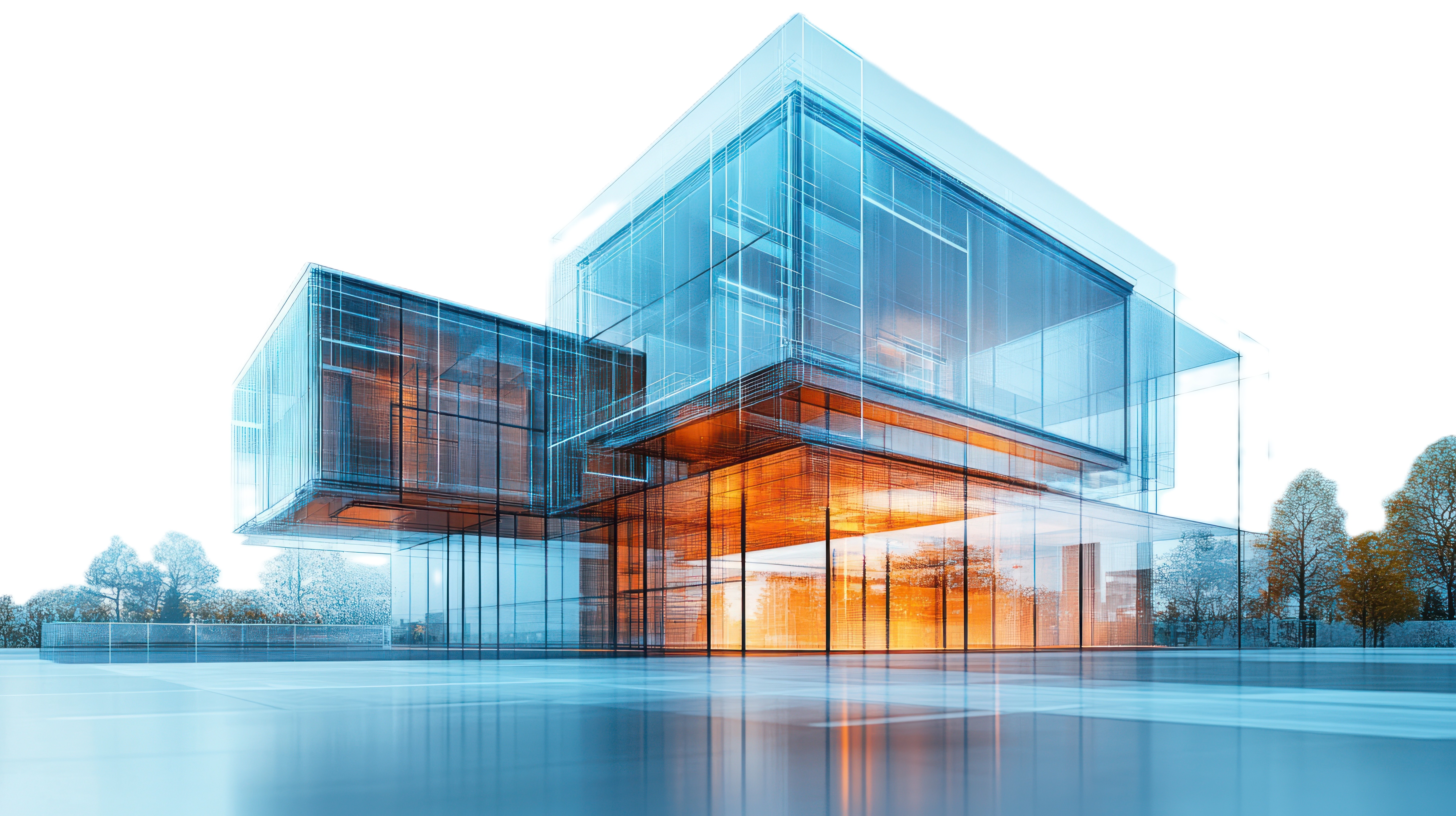 Stylized representation of weather data